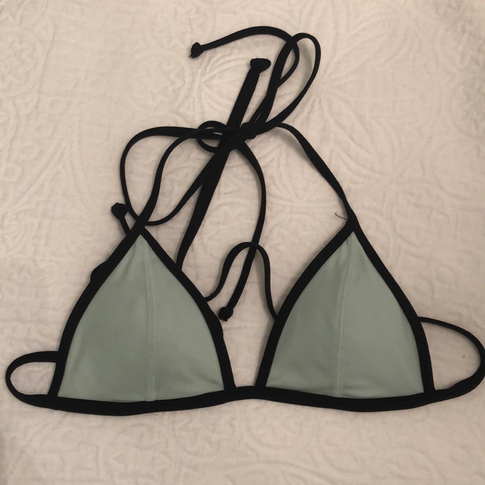 Triangle bikini top